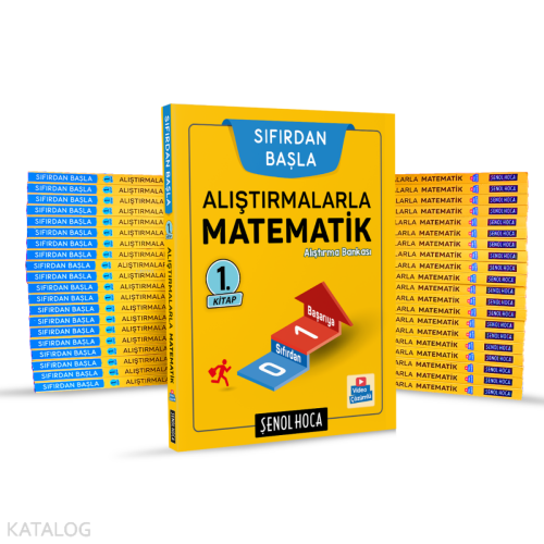 Şenol Hoca Yayınları Alıştırmalarla Matematik 1 ''50'li Paket'' | Şeno