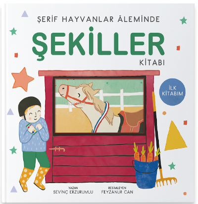 Şerif Hayvanlar Aleminde - Şekiller Kitabı | Sevinç Erzurumlu | Uçan K