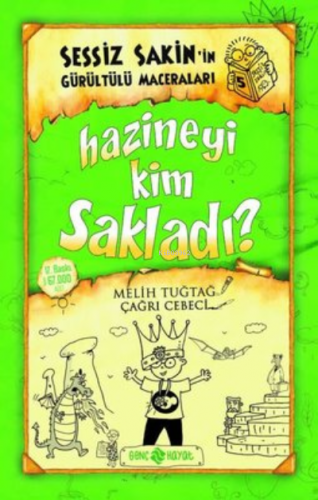 Sessiz Sakin -5- Hazineyi Kim Sakladı? (karton k.) | Melih Tuğtağ | Ge