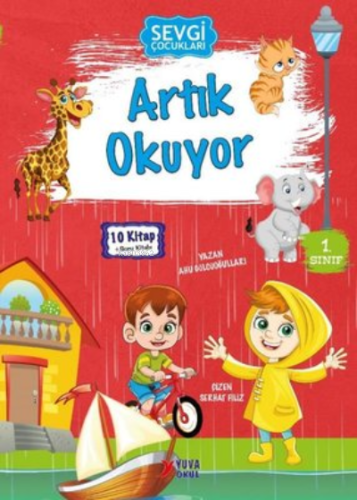 Sevgi Çocukları Artık Okuyor Seti - 10 Kitap Takım + Soru Kitabı | Ahu