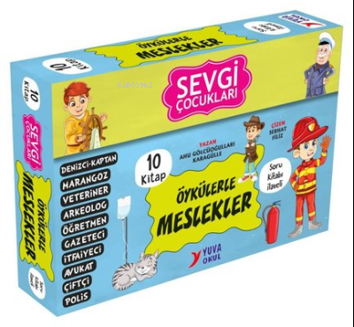 Sevgi Çocukları Meslekler Serisi Seti - 10 Kitap Takım - 3-4. Sınıflar