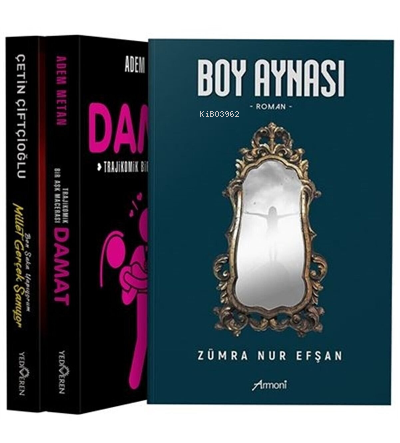 Sevgi Romanları Seti (3 Kitap Takım) | Zümra Nur Efşan | Yediveren Yay