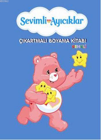 Sevimli Ayıcıklar Çıkartmalı Renkli Boyama Kitabı - 1 | Kolektif | Lal