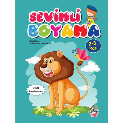 Sevimli Boyama ( 2 - 3 Yaş ) | Türkan Ada Kömürcü | Parmak Çocuk Yayın