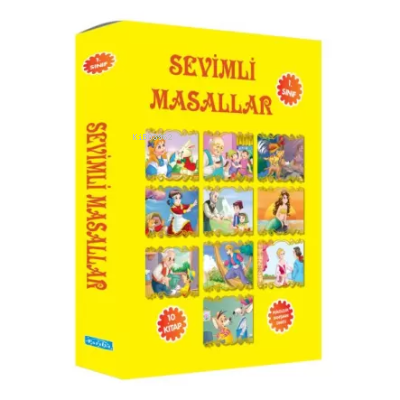 Sevimli Masallar 10 Kitap Set | Ülkü Unsu | Parıltı Yayıncılık