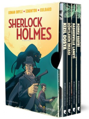 Sherlock Holmes Özel Kutulu Set - 4 Kitap Takım | Sir Arthur Conan Doy