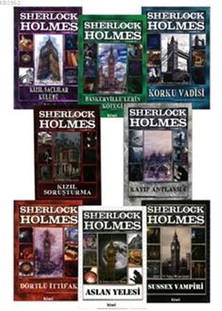 Sherlock Holmes Seti (8 Kitap Takım) | Sir Arthur Conan Doyle | Kiwi Y