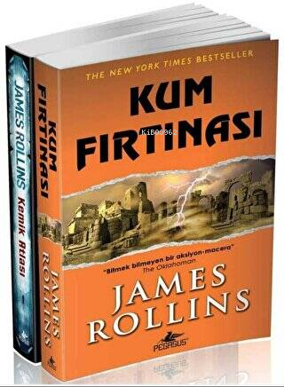 Sigma Serisi Takım Set (Kum Fırtınası + Kemik Atlası) | James Rollins 