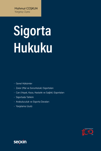 Sigorta Hukuku | Mahmut Coşkun | Seçkin Yayıncılık