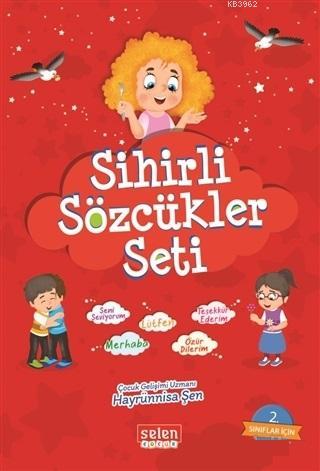 Sihirli Sözcükler Seti (5 Kitap Takım + soru kitapçığı) | Hayrünnisa Ş