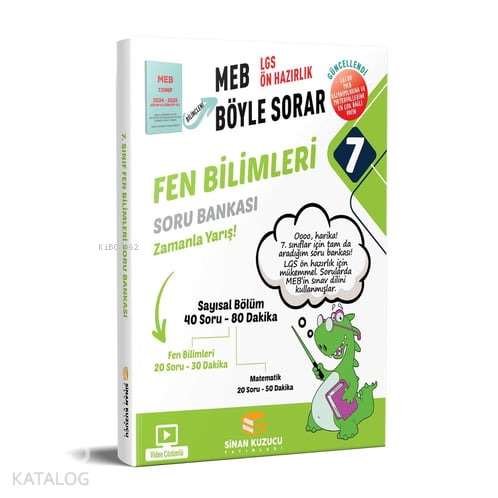 Sinan Kuzucu Yayınları 7. Sınıf Fen Bilimleri Soru Bankası | Kolektif 