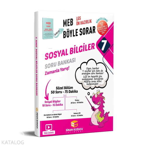 Sinan Kuzucu Yayınları 7. Sınıf Sosyal Bilimler Soru Bankası | Kolekti