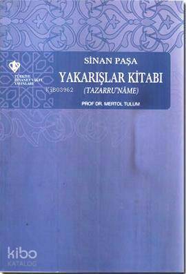 Sinan Paşa Yakarışlar Kitabı; Tazarru'name | Mertol Tulum | Türkiye Di