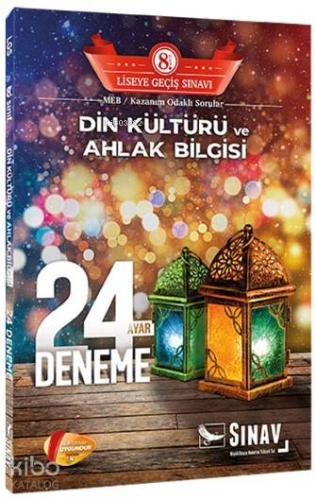 Sınav Dergisi Yayınları 8. Sınıf LGS Din Kültürü ve Ahlak Bilgisi 24 D