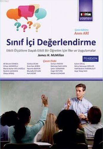 Sınıf İçi Değerlendirme Etkili Ölçütlere Dayalı Etkili Bir Öğretim İçi