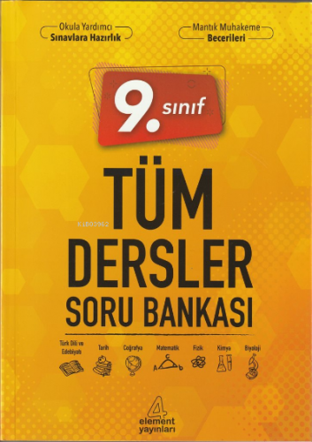 Sınıf Tüm Dersler Soru Bankası | Kolektif | 4 Element (Hazırlık)