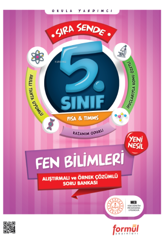 Sıra Sende 5.Sınıf Fen Bilimleri Soru Bankası | Kolektif | Formül Yayı