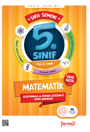 Sıra Sende 5.Sınıf Matematik Soru Bankası | Kolektif | Formül Yayınlar