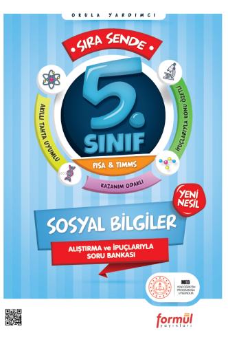 Sıra Sende 5.Sınıf Sosyal Bilgiler Soru Bankası | Kolektif | Formül Ya