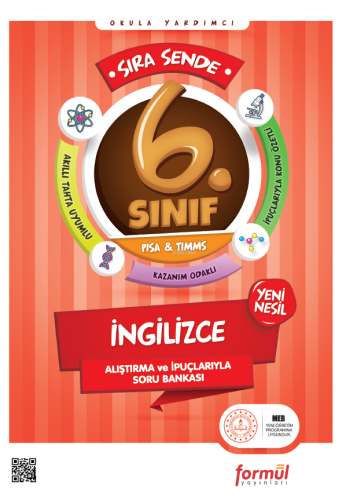 Sıra Sende 6.Sınıf İngilizce Soru Bankası | Kolektif | Formül Yayınlar