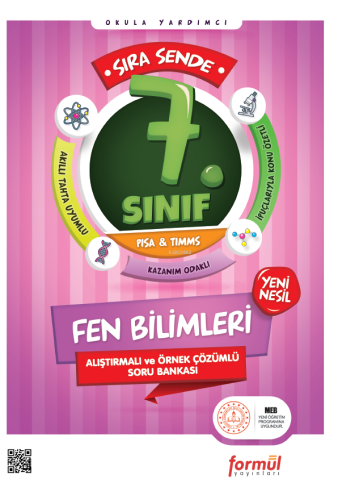 Sıra Sende 7.Sınıf Fen Bilimleri Soru Bankası | Kolektif | Formül Yayı