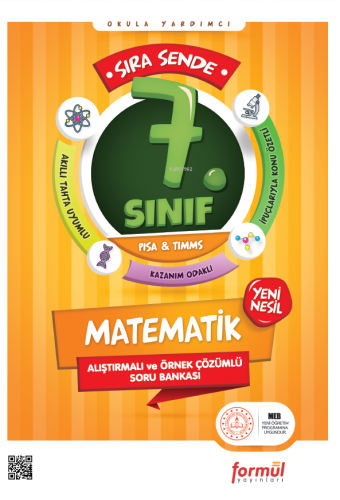 Sıra Sende 7.Sınıf Matematik Soru Bankası | Kolektif | Formül Yayınlar