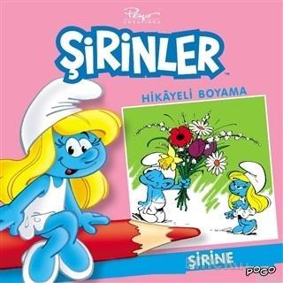 Şirine Hikayeli Boyama - Şirinler | Kolektif | Pogo Çocuk