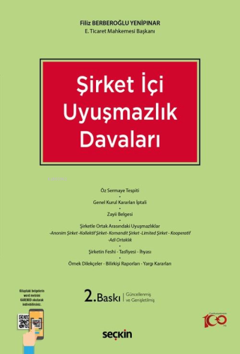 Şirket İçi Uyuşmazlık Davaları | Filiz Berberoğlu Yenipınar | Seçkin Y