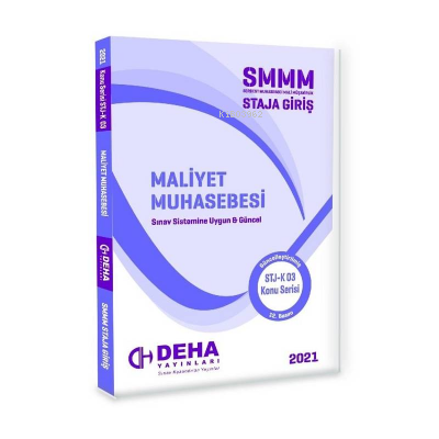 Smmm Konu - 3 Maliyet Muhasebesi / Deha Yay | Kolektif | Deha Yayınlar