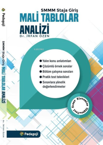 SMMM Staja Giriş Mali Tablolar Analizi | İrfan Özen | Pedagoji Yayınla