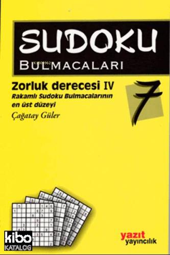 Sodoku Bulmacaları 7 | Çağatay Güler | Yazıt Yayınları