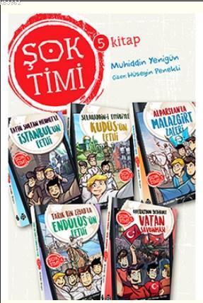 Şok Timi Seti; (5 Kitap) | Muhiddin Yenigün | Uğurböceği Yayınları