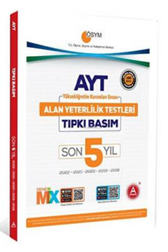 Son 5 Yıl AYT Tıpkı Basım Seti Deneme Paketi | Kolektif | A Yayınları