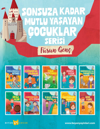 Sonsuza Kadar Mutlu Yaşayan Çocuklar Serisi (10 Kitap) | Füsun Genç | 