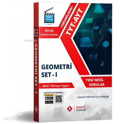 Sonuç Tyt- Ayt Geometri Set 1 | Kolektif | Sonuç Yayınları (Ankara)