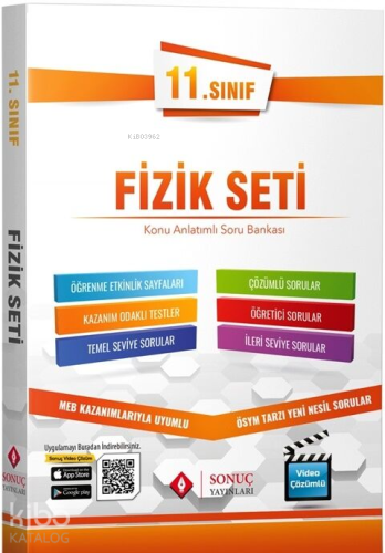 Sonuç Yayınları 11. Sınıf Fizik Modüler Set | Kolektif | Sonuç Yayınla