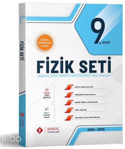 Sonuç Yayınları 9. Sınıf Fizik Modüler Set | Kolektif | Sonuç Yayınlar