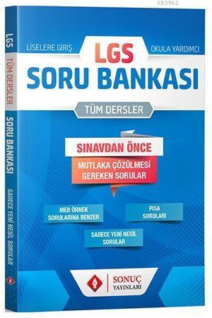 Sonuç Yayınları LGS Tüm Dersler Soru Bankası Sonuç | | Sonuç Yayınları