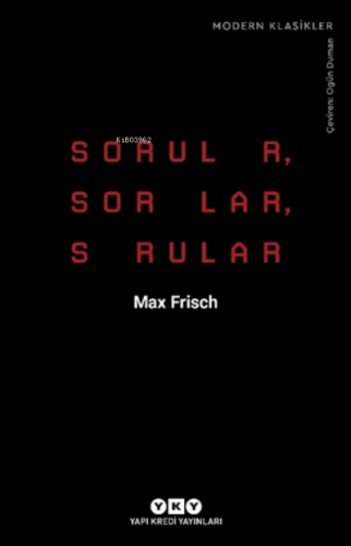 Sorular, Sorular, Sorular | Max Frisch | Yapı Kredi Yayınları ( YKY )