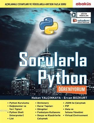 Sorularla Python Öğreniyorum | Hakan Yalçınkaya | Abaküs Kitap