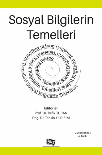 Sosyal Bilgilerin Temelleri | Refik Turan | Anı Yayıncılık