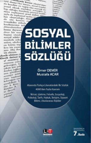 Sosyal Bilimler Sözlüğü | Ömer Demir | Literatürk Yayınları