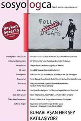 Sosyologca Dergisi Sayı:4 | Kolektif | Doğu Kitabevi