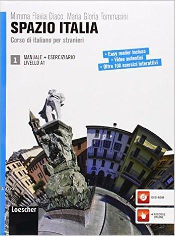 Spazio Italia Manuale 1 + Eserciziario con DVD-ROM | M. G. Tommasini |