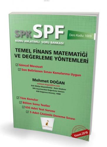 SPK - SPF Temel Finans Matematiği ve Değerleme Yöntemleri Konu Anlatım