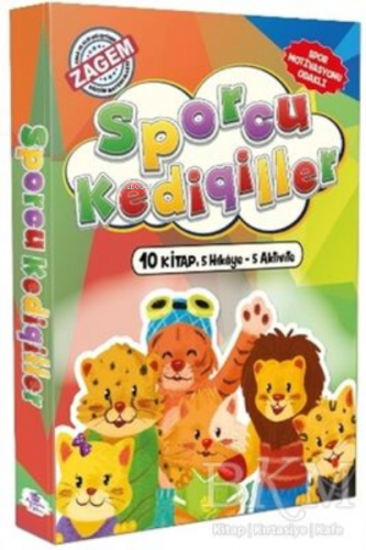 Sporcu Kedigiller 10 kitap Takım | Sultan Yiğiter | Kocagöz Eğitim Yay