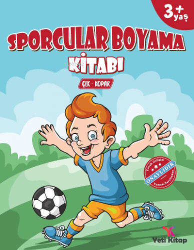 Sporcular Boyama Kitabı | Feyyaz Ulaş | Yeti Kitap