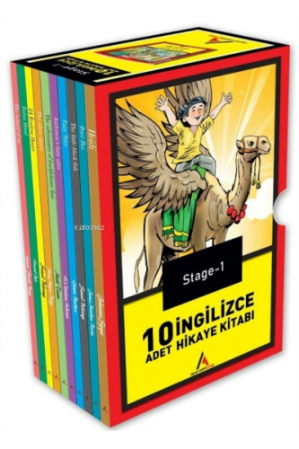 Stage-1 İngilizce Hikaye Seti 10 Kitap | Kolektif | Aperatif Kitap Yay