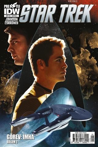 Star Trek Sayı: 5 - Kapak A | Mike Johnson | Presstij Çizgi Roman