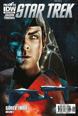 Star Trek Sayı: 6 - Kapak A | Mike Johnson | Presstij Çizgi Roman